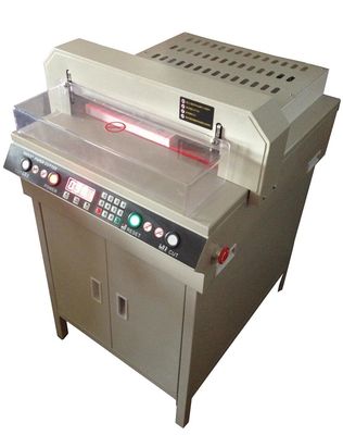 China Auto Number Control Electric Guillotine Paper Cutter 450mm Cutting Size supplier