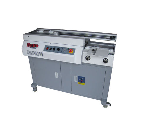 China A4 / A3 Binding Machine 320mm Perfect Automatic Book Binding Machine With Side Glue supplier