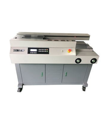 China A4 Binding Machine With Side Glue 320mm Automatic Spiral Binding Machine supplier