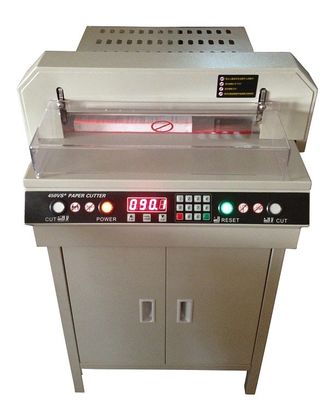 China Fast Number Control Electric Paper Cutter Machine 45cm With Simple Design supplier