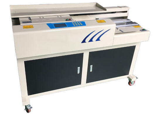 China A4 Hot Melt Glue Hardcover Book Binding Equipment For 320mm Size CE Certificated supplier