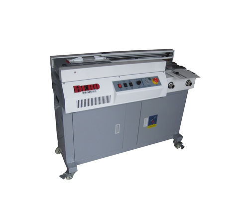 China Easy Operated 320mm Perfect Binding Machine With Vertical Grip Faces / Side Glue supplier