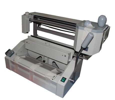 China Perfect 5cm Thickness Desktop Binding Machine With Handle Customized Brand supplier